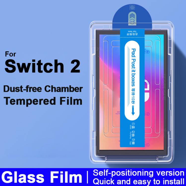 For Nintendo Switch 2 imak Clean Room Tempered Glass Film - Tempered Glass by imak | Online Shopping UK | buy2fix