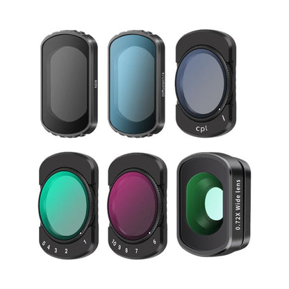 For DJI Osmo Pocket 3 Camera Lens Filter, Filter:0.72X Wide Lens - Lens Accessories by buy2fix | Online Shopping UK | buy2fix