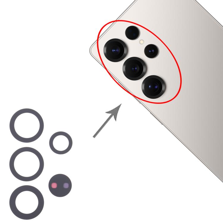 For Samsung Galaxy S25 Ultra SM-S938B 10set Back Camera Lens -  by buy2fix | Online Shopping UK | buy2fix