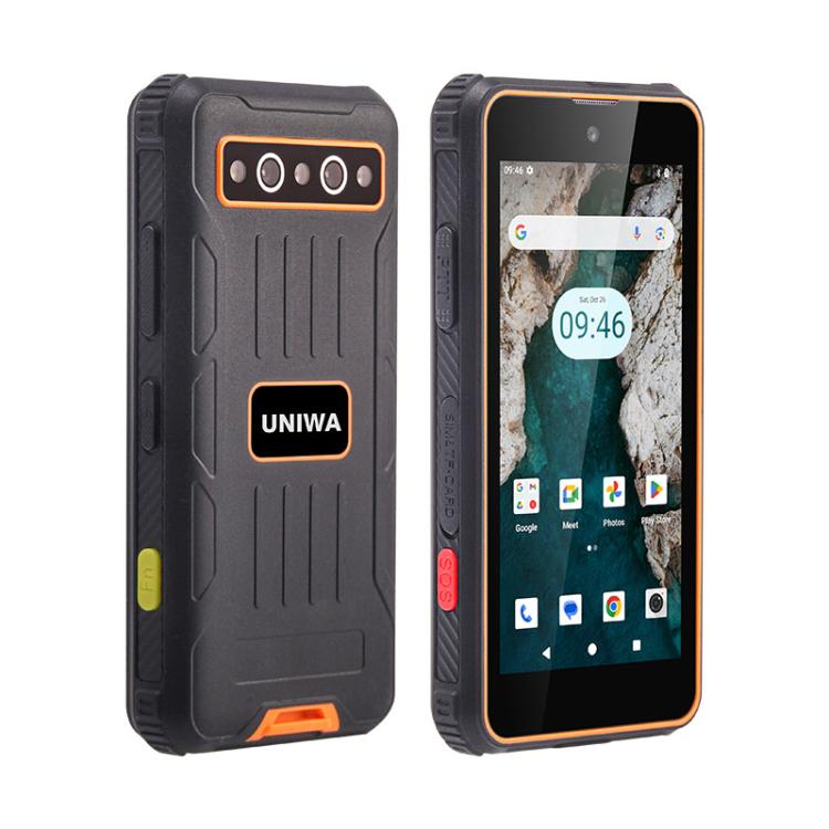 UNIWA R4001 Rugged Phone, Night Vision, 4GB+64GB, 4.0 inch Android 14 Unisoc T606 Octa Core, Network: 4G, OTG, NFC, Plug:US Plug(Black) - UNIWA by UNIWA | Online Shopping UK | buy2fix