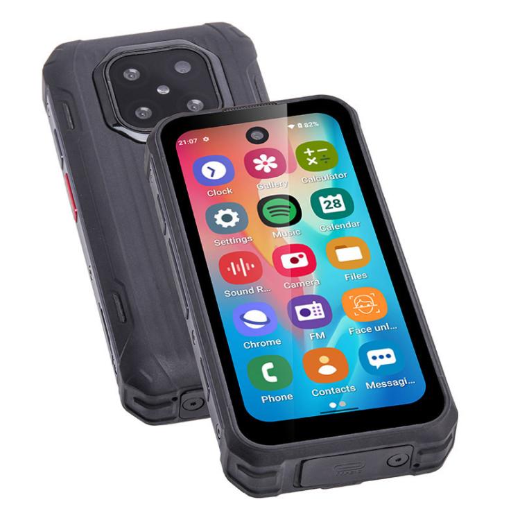 UNIWA R4002 Rugged Phone, 6GB+128GB, 3.88 inch Android 12 Mediatek MT6762 Octa Core, Network: 4G, OTG(Black) - UNIWA by UNIWA | Online Shopping UK | buy2fix