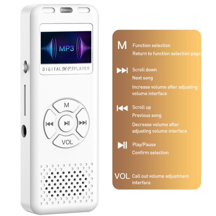 T09 Multifunctional Digital Screen MP3 / MP4 Bluetooth Music Player, Without Memory Card(Black) - MP3 Player by buy2fix | Online Shopping UK | buy2fix