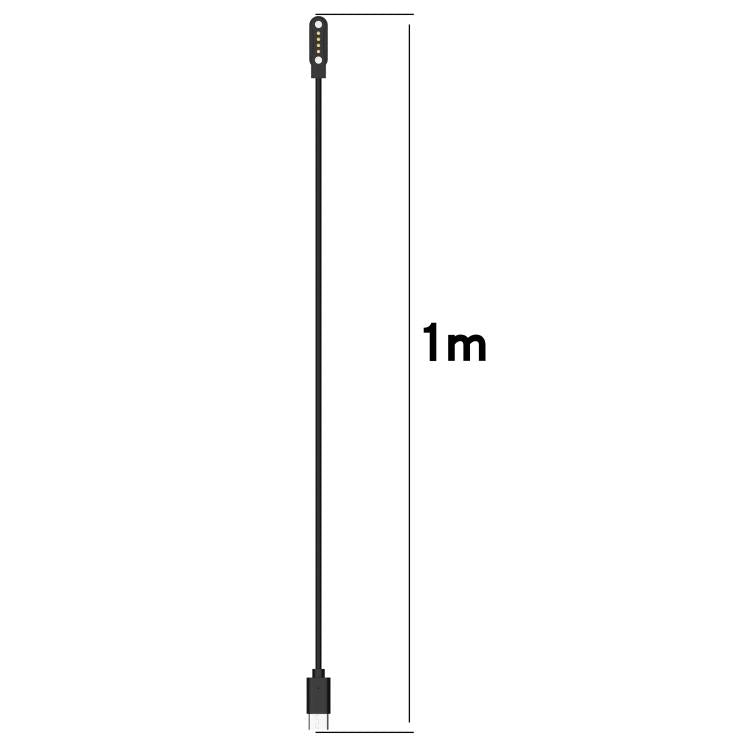 For PLAUD Note AI Voice Recorder Magnetic Charging Cable, Length: 1m(Black) - Recording Pen by buy2fix | Online Shopping UK | buy2fix