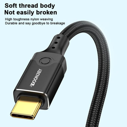 DOONJIEY DJUSB519GR 120Gbps Type-C 16K HD Projection Conversion Cable(Black) - USB-C & Type-C Cable by buy2fix | Online Shopping UK | buy2fix