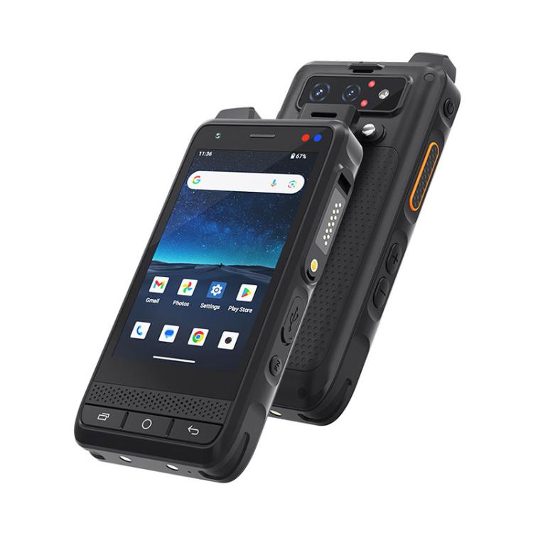 UNIWA F400 PoC Walkie Talkie Rugged Phone, Night Vision, 4GB+64GB, 4.0 inch Android 15  Mediatek Helio G81 Octa Core, Network: 4G, SOS, NFC, Plug:AU Plug(Black) - UNIWA by UNIWA | Online Shopping UK | buy2fix