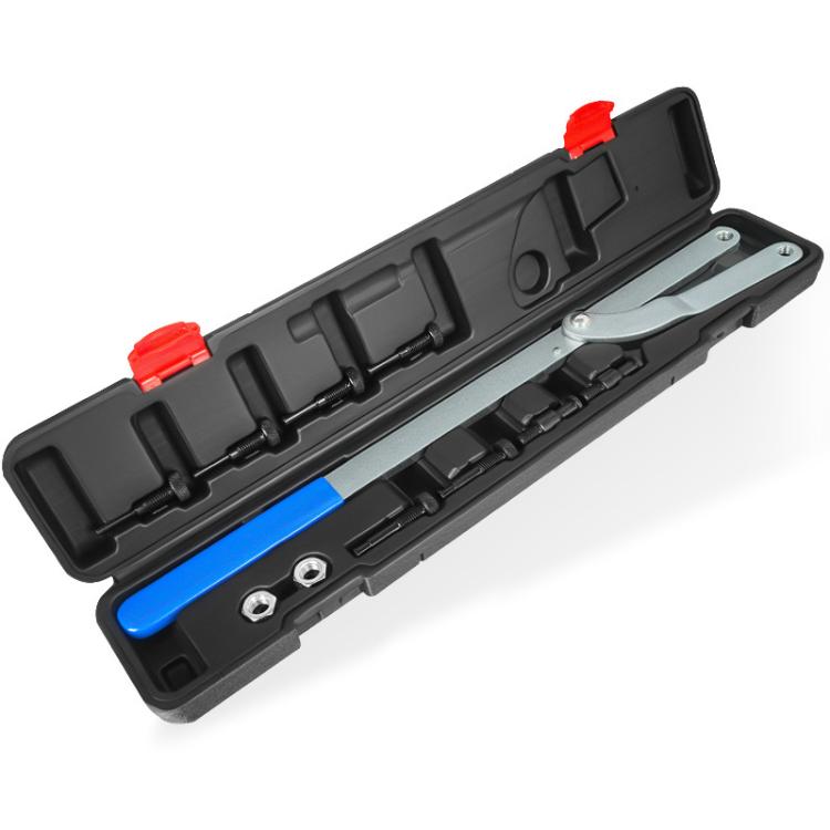 Car Fan Clutch Camshaft Pulley Disassembly Tool Adjustment Wrench(Black) - Hand Tool Sets by buy2fix | Online Shopping UK | buy2fix