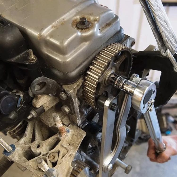 Car Fan Clutch Camshaft Pulley Disassembly Tool Adjustment Wrench(Black) - Hand Tool Sets by buy2fix | Online Shopping UK | buy2fix