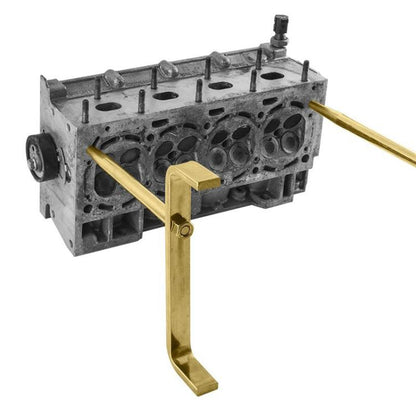 2pcs / Set Car Engine Cylinder Head Cover Fixed Bracket(Gold) - Engine Repair Tools by buy2fix | Online Shopping UK | buy2fix