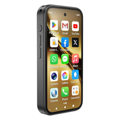 Q333, 4GB+64GB, 3.97 inch Android 12 Mediatek MT6762 Octa Core, Network: 4G, Dual SIM(Black) -  by buy2fix | Online Shopping UK | buy2fix