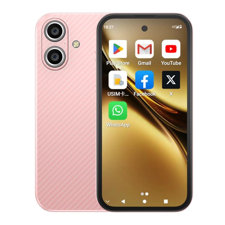 Q333, 4GB+64GB, 3.97 inch Android 12 Mediatek MT6762 Octa Core, Network: 4G, Dual SIM(Pink) -  by buy2fix | Online Shopping UK | buy2fix