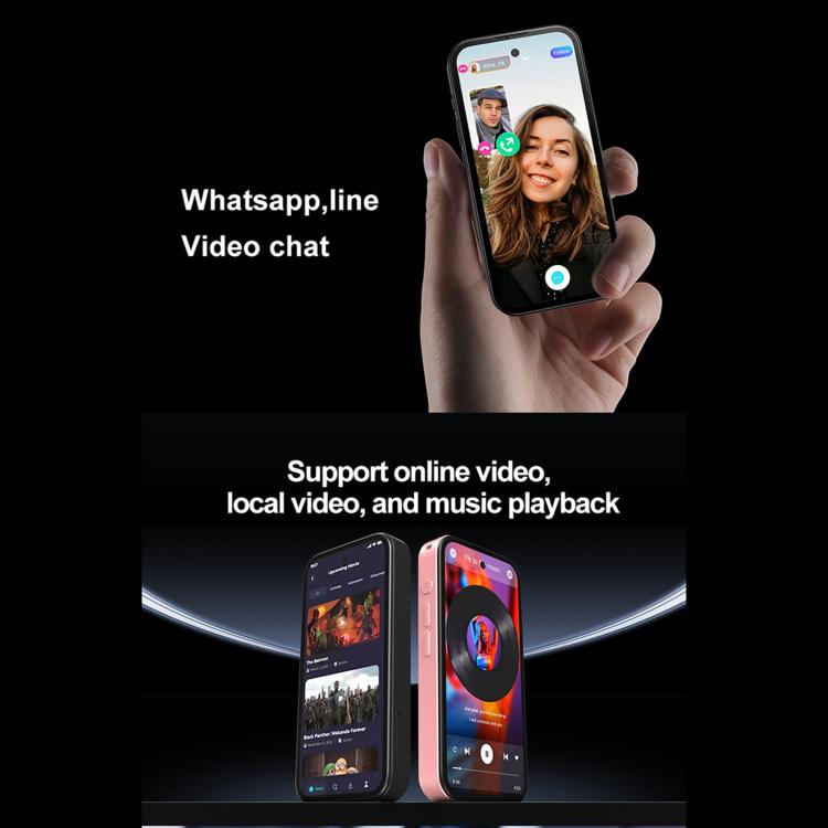 Q333, 4GB+64GB, 3.97 inch Android 12 Mediatek MT6762 Octa Core, Network: 4G, Dual SIM(Black) -  by buy2fix | Online Shopping UK | buy2fix