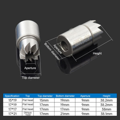 6pcs / Set Car Modification Injector Seat Cutter Cleaner Removal Tool - Engine Fittings by buy2fix | Online Shopping UK | buy2fix