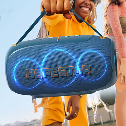 HOPESTAR H70 80W Outdoor Portable IPX5 Waterproof Bluetooth Speaker(Grey) - Waterproof Speaker by HOPESTAR | Online Shopping UK | buy2fix