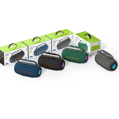 HOPESTAR H70 80W Outdoor Portable IPX5 Waterproof Bluetooth Speaker(Dark Green) - Waterproof Speaker by HOPESTAR | Online Shopping UK | buy2fix