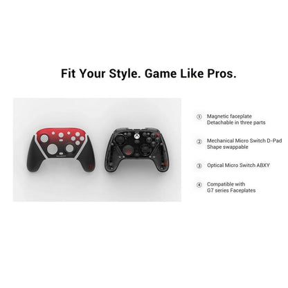 GameSir G7 Pro Bluetooth Wireless Tri-Mode Game Controller for Xbox / Steam / PC / Android(White) - Controller Gamepad by GameSir | Online Shopping UK | buy2fix