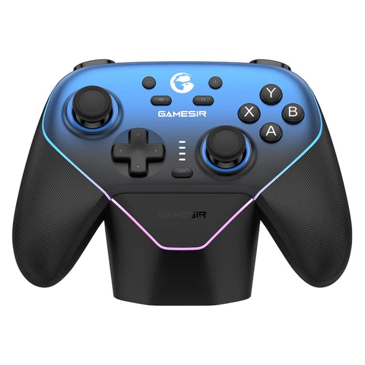 GameSir Super Nova T4 Nova Pro Tri-Mode Wireless Game Controller for PC / Steam / Switch / iOS / Android(Blue) - Controller Gamepad by GameSir | Online Shopping UK | buy2fix