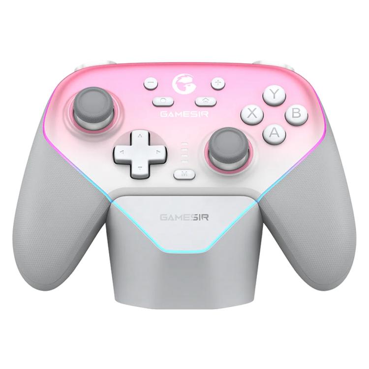 GameSir Super Nova T4 Nova Pro Tri-Mode Wireless Game Controller for PC / Steam / Switch / iOS / Android(Pink) - Controller Gamepad by GameSir | Online Shopping UK | buy2fix