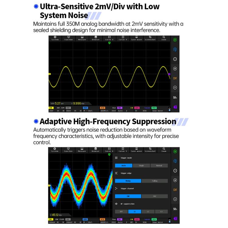 FNIRSI DPOS350P 4 in 1 7 inch IPS HD Touch Screen 350M Tablet Oscilloscope(US Plug) - Other Tester Tool by FNIRSI | Online Shopping UK | buy2fix