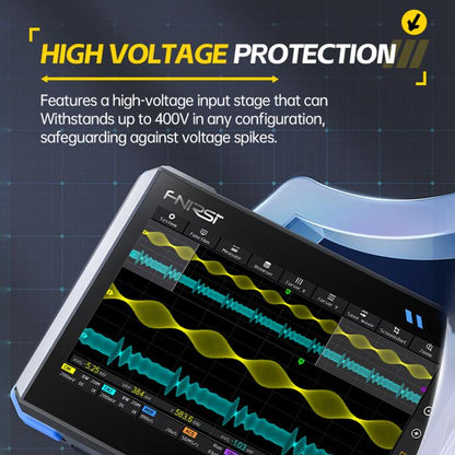 FNIRSI DPOS350P 4 in 1 7 inch IPS HD Touch Screen 350M Tablet Oscilloscope(EU Plug) - Other Tester Tool by FNIRSI | Online Shopping UK | buy2fix
