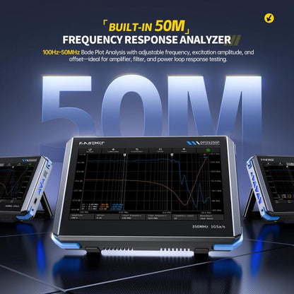 FNIRSI DPOS350P 4 in 1 7 inch IPS HD Touch Screen 350M Tablet Oscilloscope(EU Plug) - Other Tester Tool by FNIRSI | Online Shopping UK | buy2fix
