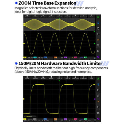 FNIRSI DPOS350P 4 in 1 7 inch IPS HD Touch Screen 350M Tablet Oscilloscope(EU Plug) - Other Tester Tool by FNIRSI | Online Shopping UK | buy2fix