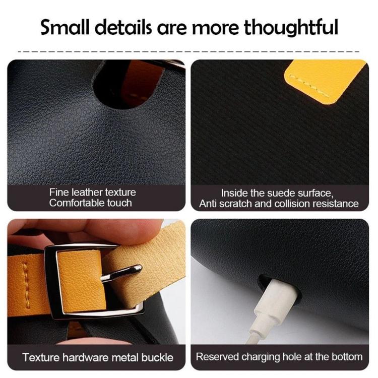 Car Air Vent PU Leather Storage Hanging Bag(Brown) - Stowing Tidying by buy2fix | Online Shopping UK | buy2fix