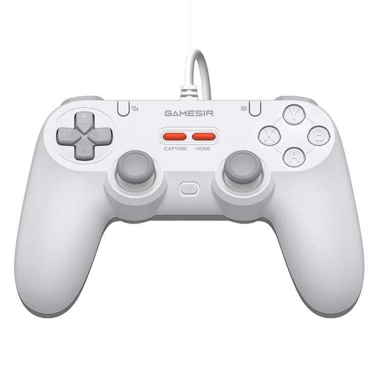 GameSir Tegenaria Lite Wired Symmetric Game Controller for PC / Steam / Switch / iOS / Android(White) - Gamepads by GameSir | Online Shopping UK | buy2fix