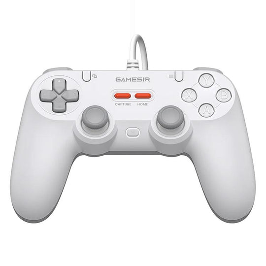 GameSir Tegenaria Lite / T3 Lite Wired Symmetric Game Controller for PC / Steam / Switch / iOS / Android(White)