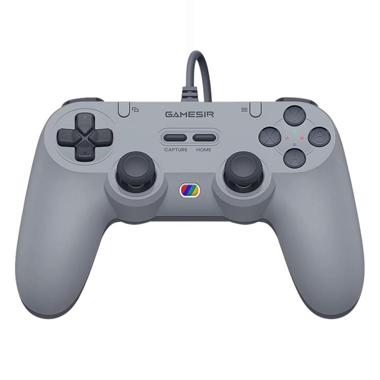 GameSir Tegenaria Lite Wired Symmetric Game Controller for PC / Steam / Switch / iOS / Android(Grey) - Gamepads by GameSir | Online Shopping UK | buy2fix