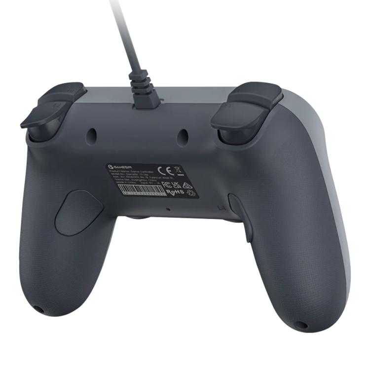 GameSir Tegenaria Lite Wired Symmetric Game Controller for PC / Steam / Switch / iOS / Android(Grey) - Gamepads by GameSir | Online Shopping UK | buy2fix
