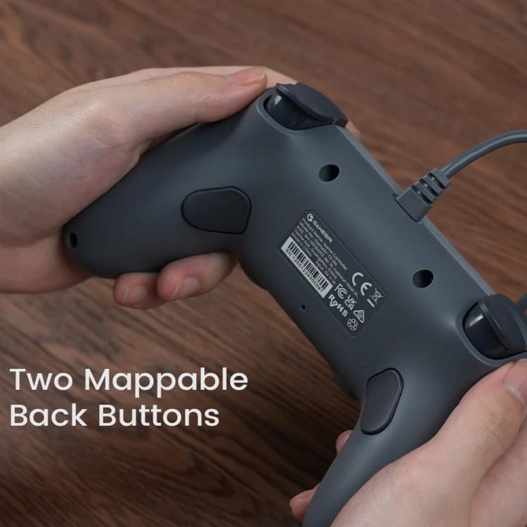 GameSir Tegenaria Lite Wired Symmetric Game Controller for PC / Steam / Switch / iOS / Android(Grey) - Gamepads by GameSir | Online Shopping UK | buy2fix
