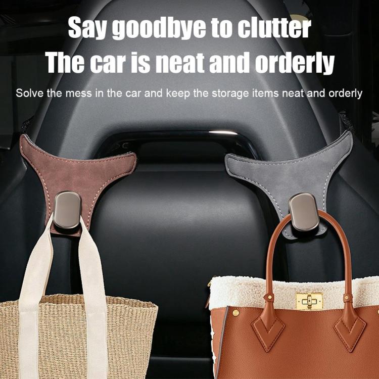 Car Sports Seat Back Hanger Hook(Brown) - Auto Fastener & Clips by buy2fix | Online Shopping UK | buy2fix