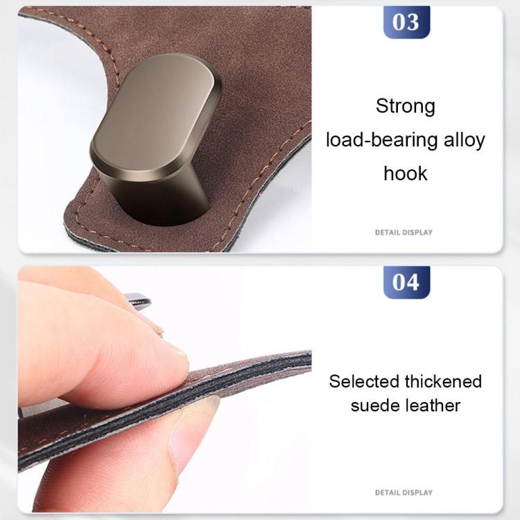 Car Sports Seat Back Hanger Hook(Brown) - Auto Fastener & Clips by buy2fix | Online Shopping UK | buy2fix