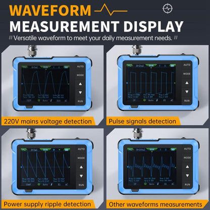 FNIRSI DSO510 Handheld Small Digital Portable Tablet Oscilloscope(Black Blue) - Other Tester Tool by FNIRSI | Online Shopping UK | buy2fix