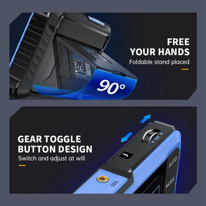 FNIRSI DSO510 Handheld Small Digital Portable Tablet Oscilloscope(Black Blue) - Other Tester Tool by FNIRSI | Online Shopping UK | buy2fix