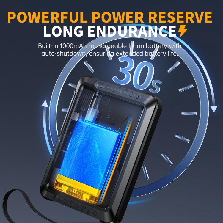 FNIRSI DSO510 Handheld Small Digital Portable Tablet Oscilloscope(Black Blue) - Other Tester Tool by FNIRSI | Online Shopping UK | buy2fix