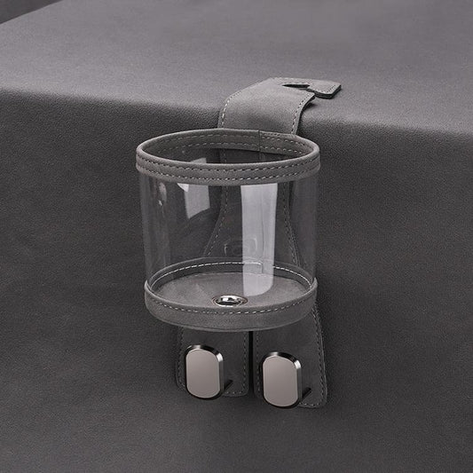 Car Water Cup Holder Seat Back Dual Hanger Hook(Grey) - Auto Fastener & Clips by buy2fix | Online Shopping UK | buy2fix