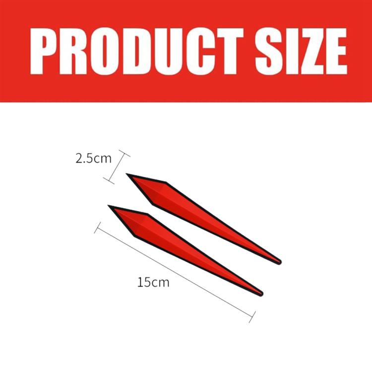 4pcs / Set Car Door Anti-collision PVC Strip, Size: 15x2.5cm(Black) - Anti Collision Sticker by buy2fix | Online Shopping UK | buy2fix