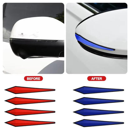 4pcs / Set Car Door Anti-collision PVC Strip, Size: 15x2.5cm(Black) - Anti Collision Sticker by buy2fix | Online Shopping UK | buy2fix