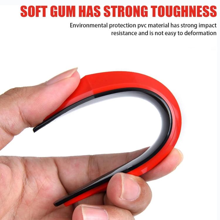 Car Door Anti-collision PVC Strip, Size: 23.5x3.5cm(Red) - Anti Collision Sticker by buy2fix | Online Shopping UK | buy2fix