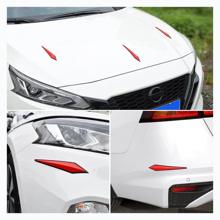 Car Door Anti-collision PVC Strip, Size: 23.5x3.5cm(Red) - Anti Collision Sticker by buy2fix | Online Shopping UK | buy2fix