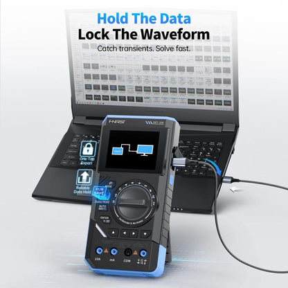 FNIRSI DST210 3 in 1 Digital Multimeter Oscilloscope(Black Blue) - Digital Multimeter by FNIRSI | Online Shopping UK | buy2fix