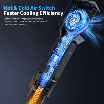 FNIRSI SAG-55 550W High Temperature Portable Micro Hot Air Gun, Type:Standard Ordinary Base(US Plug) - Electric Soldering Iron by FNIRSI | Online Shopping UK | buy2fix