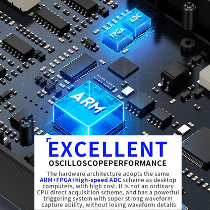 FNIRSI 2C53T Dual Channel 50M Digital Multimeter, Style:High-end Version - Digital Multimeter by FNIRSI | Online Shopping UK | buy2fix