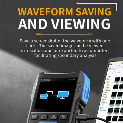 FNIRSI 2C53T Dual Channel 50M Digital Multimeter, Style:High-end Version - Digital Multimeter by FNIRSI | Online Shopping UK | buy2fix