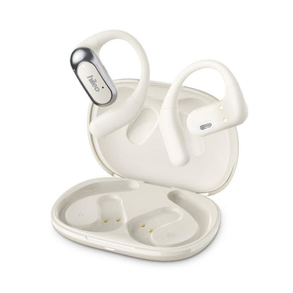 Hileo Hi95 Open-Ear Bluetooth Stereo Music Wireless Earphones(Beige) - Sport Earphone by Hileo | Online Shopping UK | buy2fix