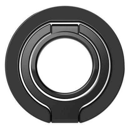 NILLKIN NKL13 FiberSnap 360 Degree Rotating Double-Sided Magnetic Finger Ring Phone Holder(Black) - Ring Holder by NILLKIN | Online Shopping UK | buy2fix