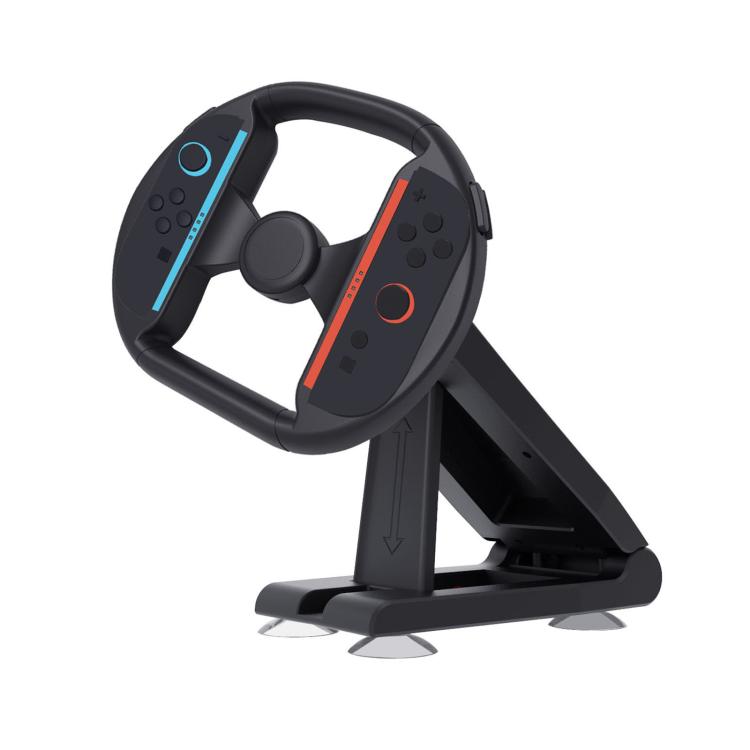 For Nintendo Switch 2 Desktop Racing Steering Wheel Stand(Black) - Gamepads by buy2fix | Online Shopping UK | buy2fix
