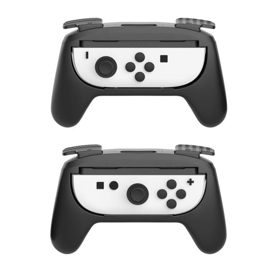 For Nintendo Switch 2 2pcs Game Handle Sports Grip(Black) - Cases by buy2fix | Online Shopping UK | buy2fix