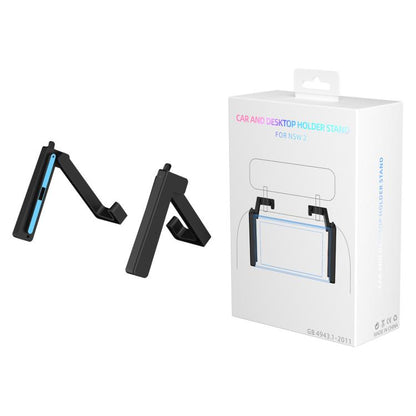 For Nintendo Switch 2 JYS-NS2299 2 in 1 Adjustable Car Game Console Holder(Black) - Holder by buy2fix | Online Shopping UK | buy2fix